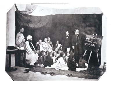 French School in Algeria by Moulins